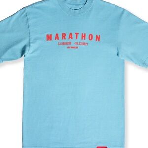The Marathon Clothing (Teal & Red T-Shirt)